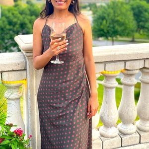 Polka dot MIDI Dress